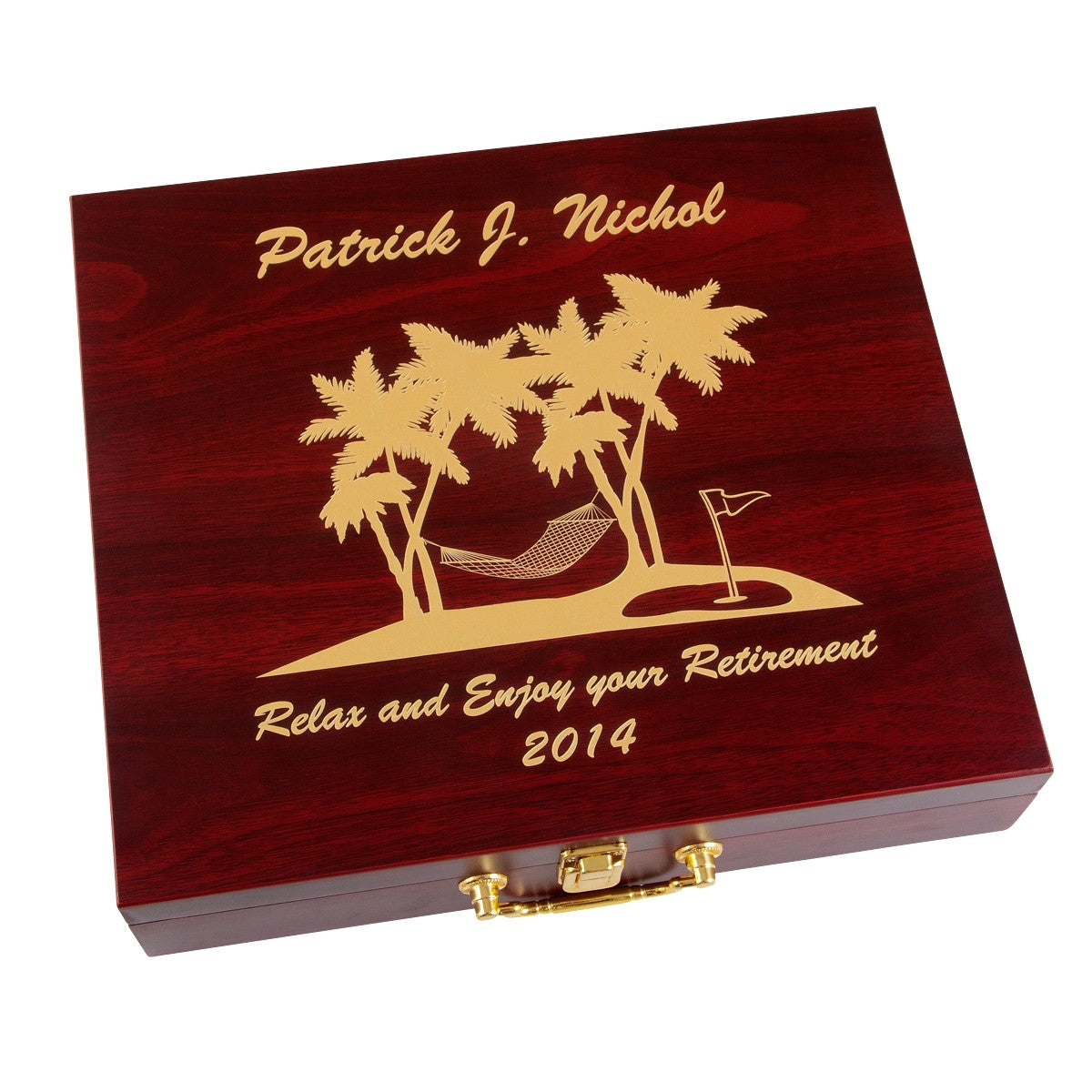 Rosewood Finish Executive Golf Set