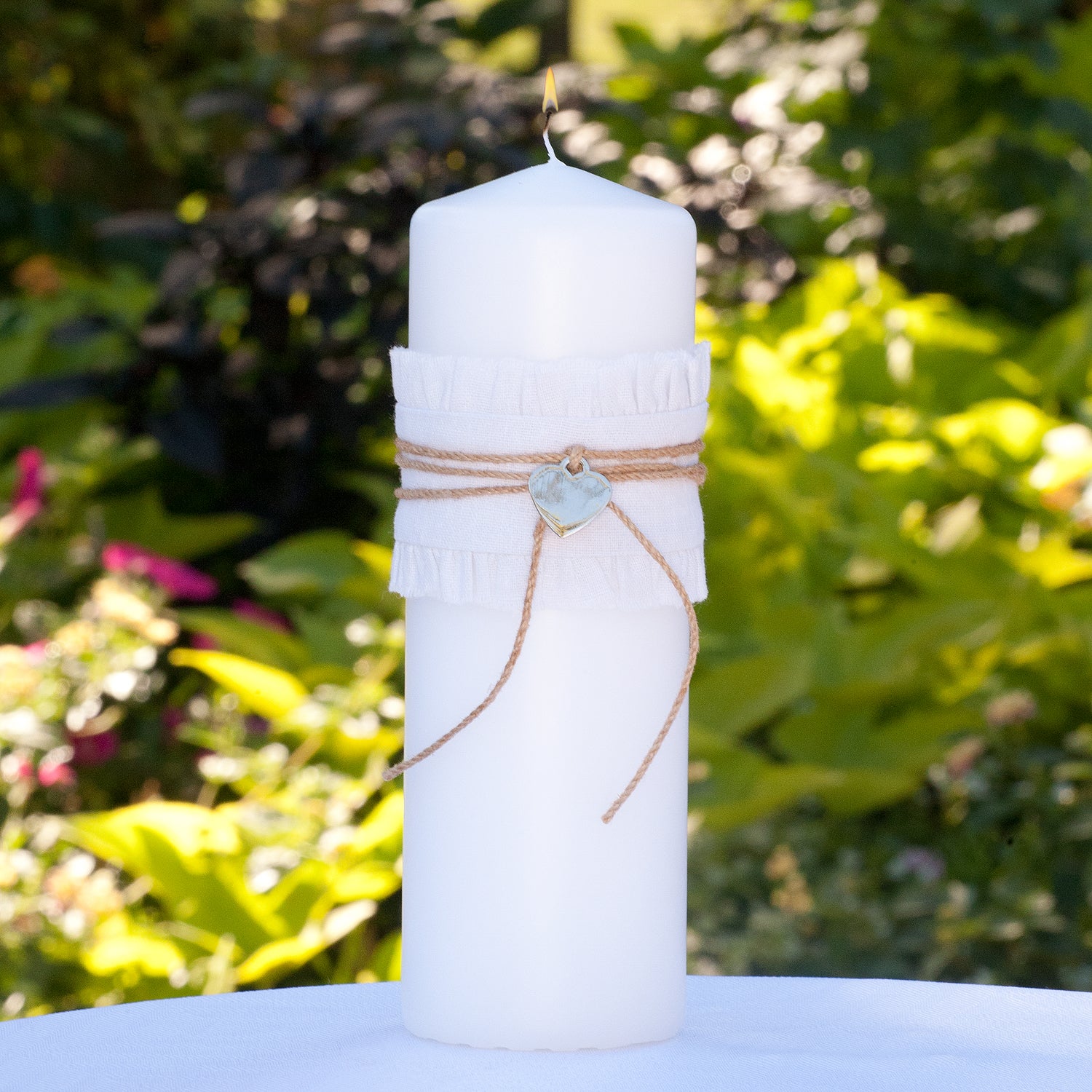 Rustic Romance Unity Candle