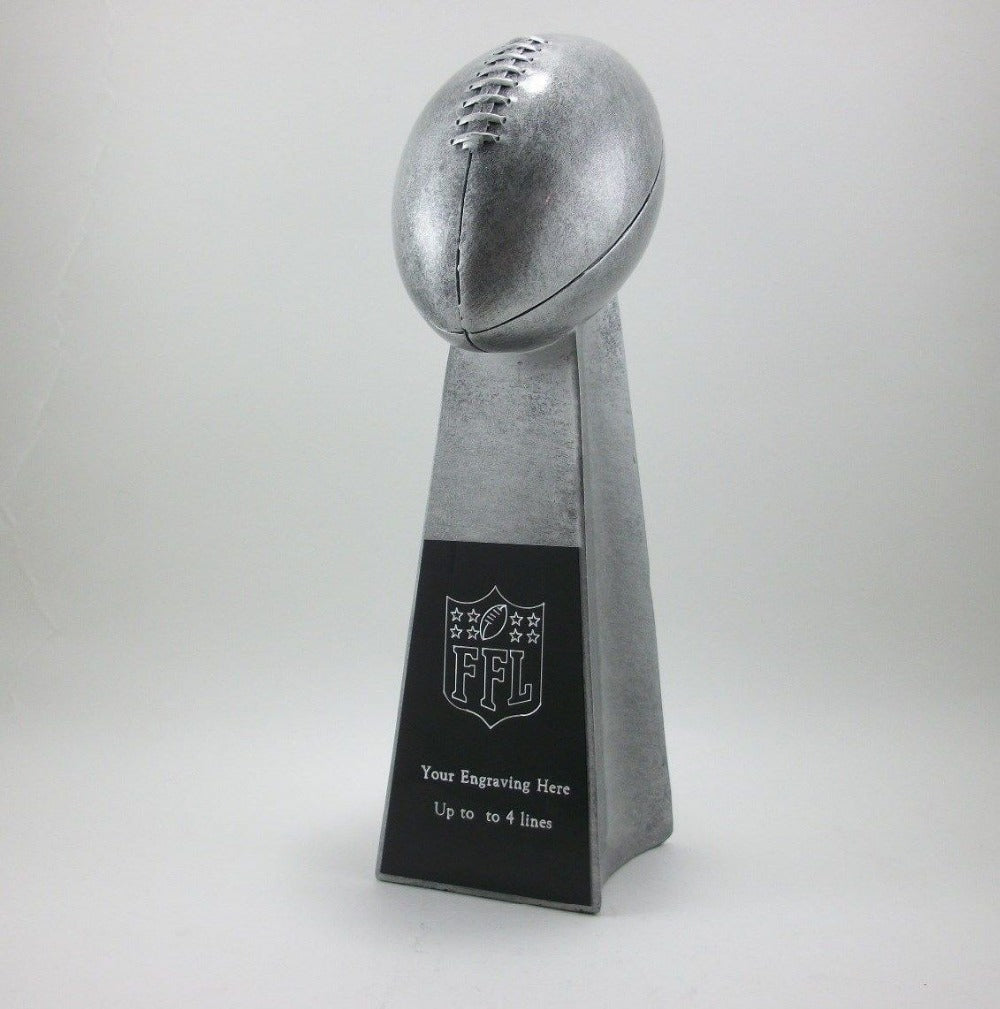 Lombardi Style Football Trophy