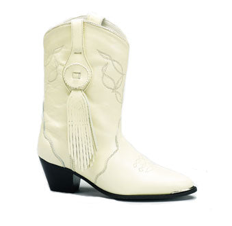 Sahara Bridal Boots, Ivory
