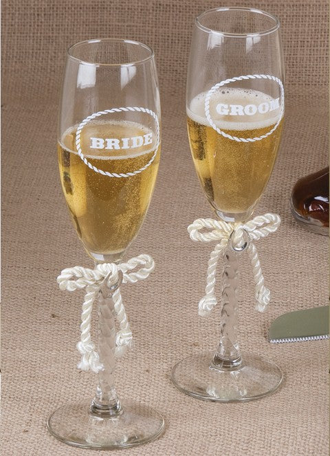 Silver Horseshoe Toasting Set