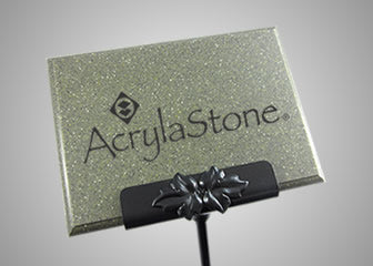 AcrylaStone Plaque with Stake Mount