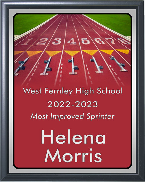 Starting Blocks Plaque 