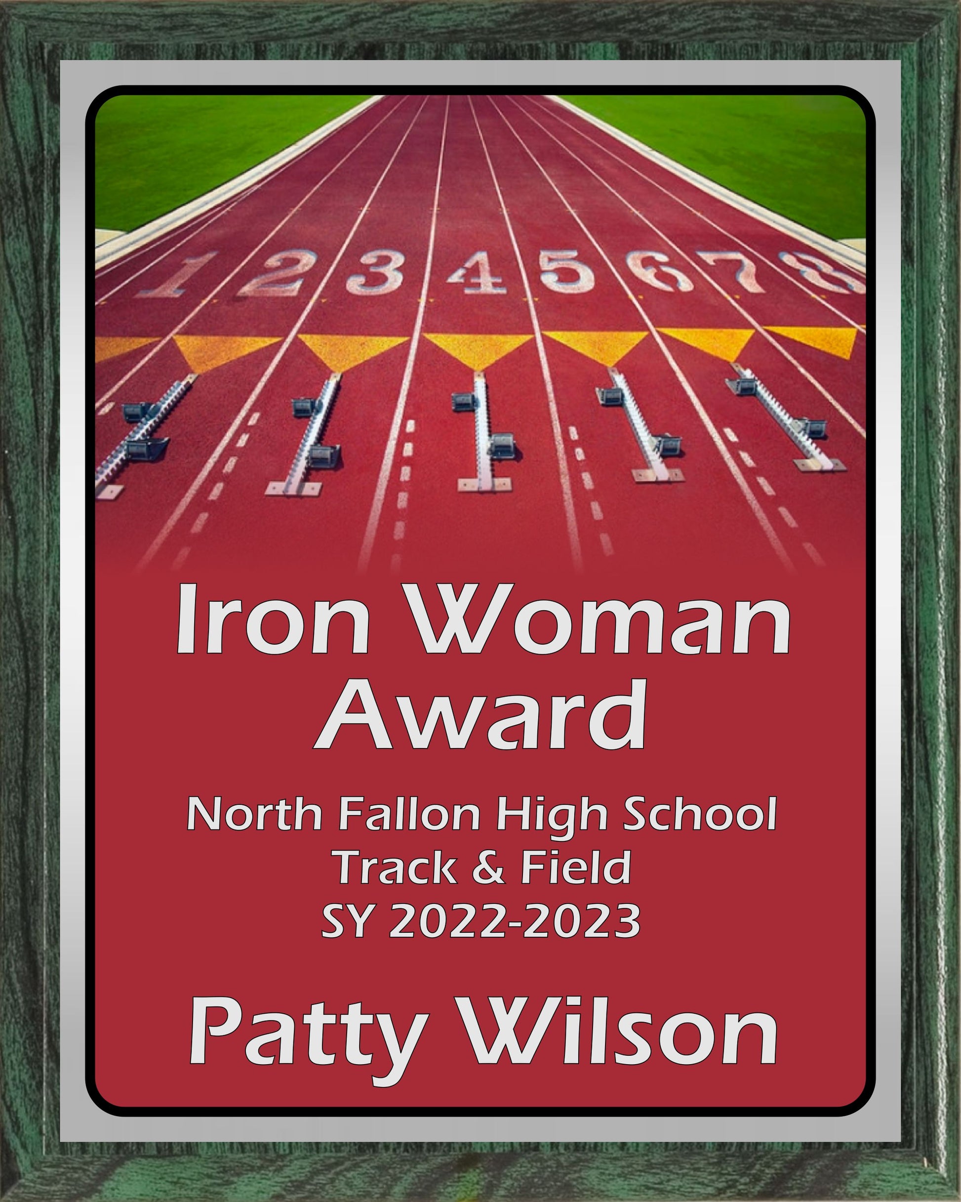 Starting Blocks Plaque 