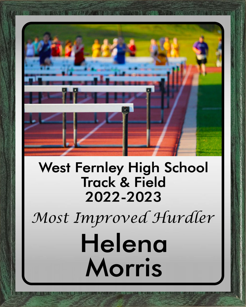Hurdles Ahead Plaque