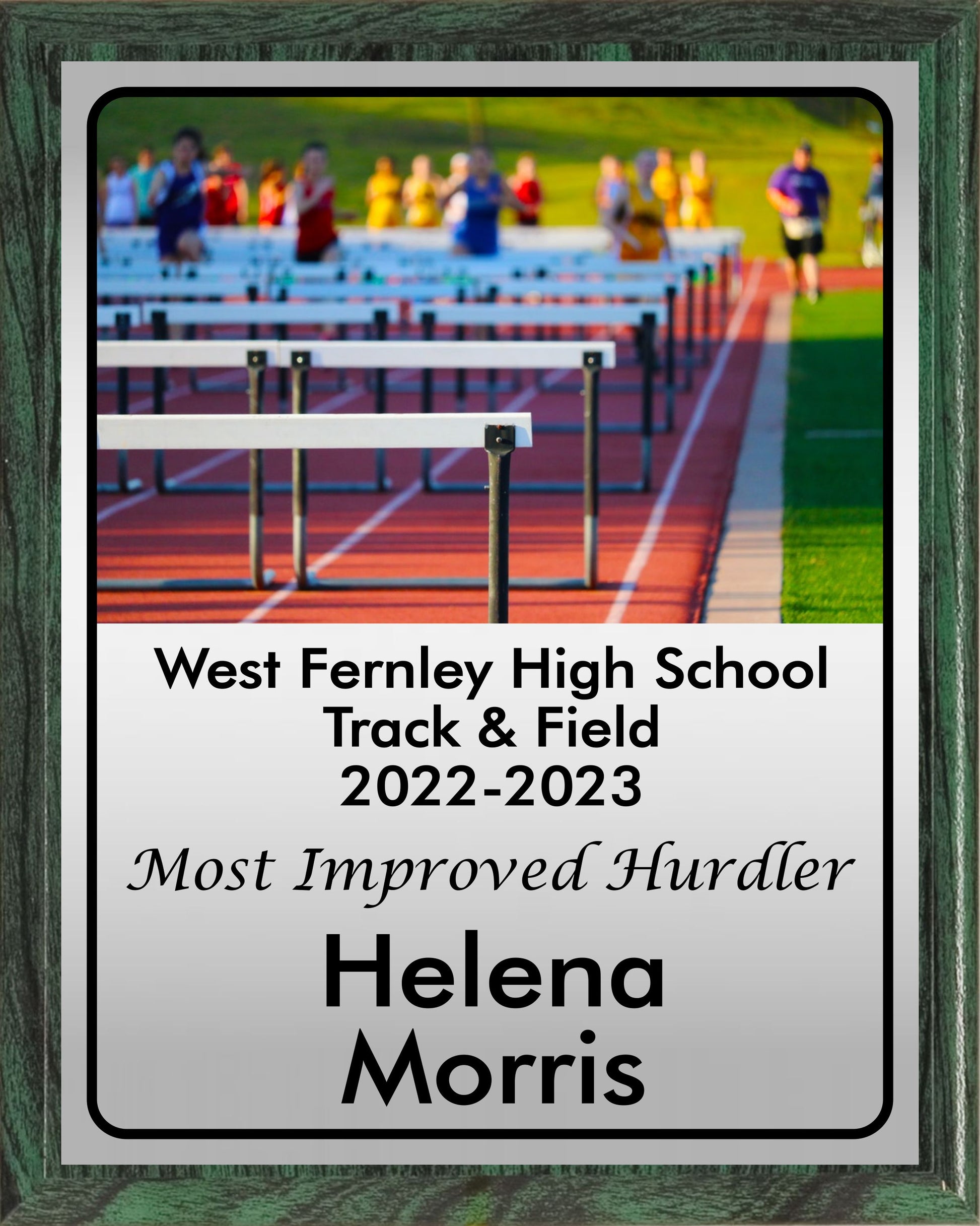 Hurdles Ahead Plaque