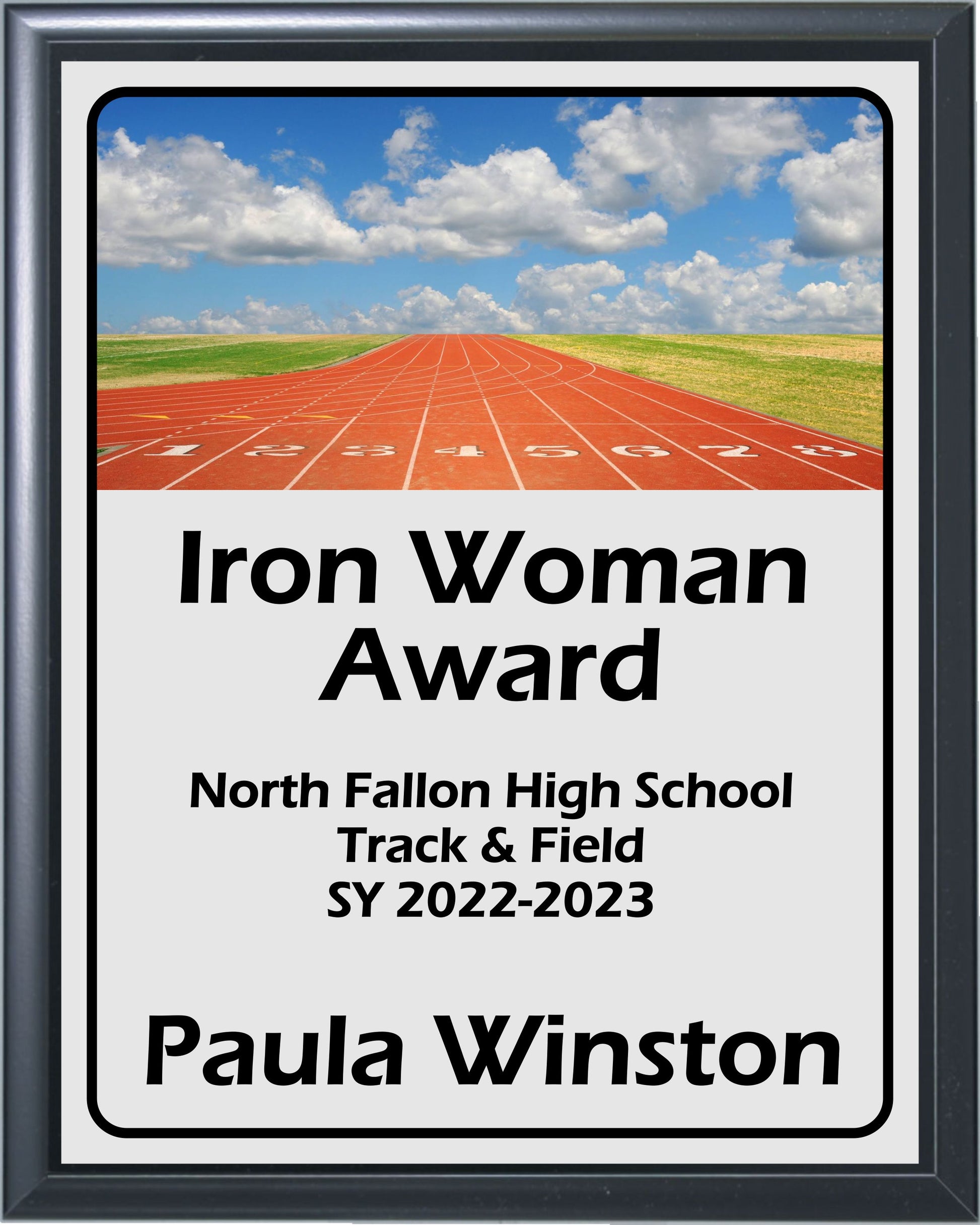 Perfect Afternoon Track Plaque