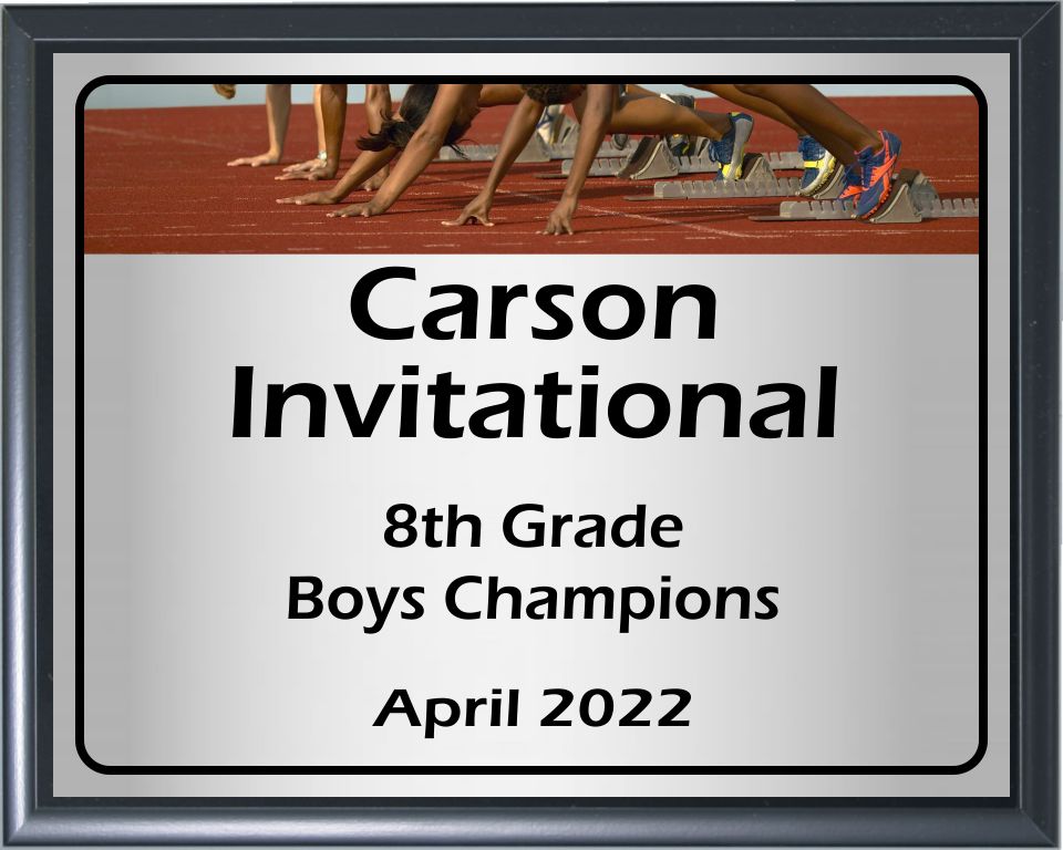 Ready To Run Track Plaque