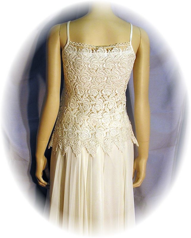Long Lace Tank Top